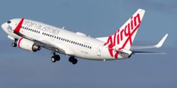 Australia: Virgin Australia Boeing engine catches fire after takeoff